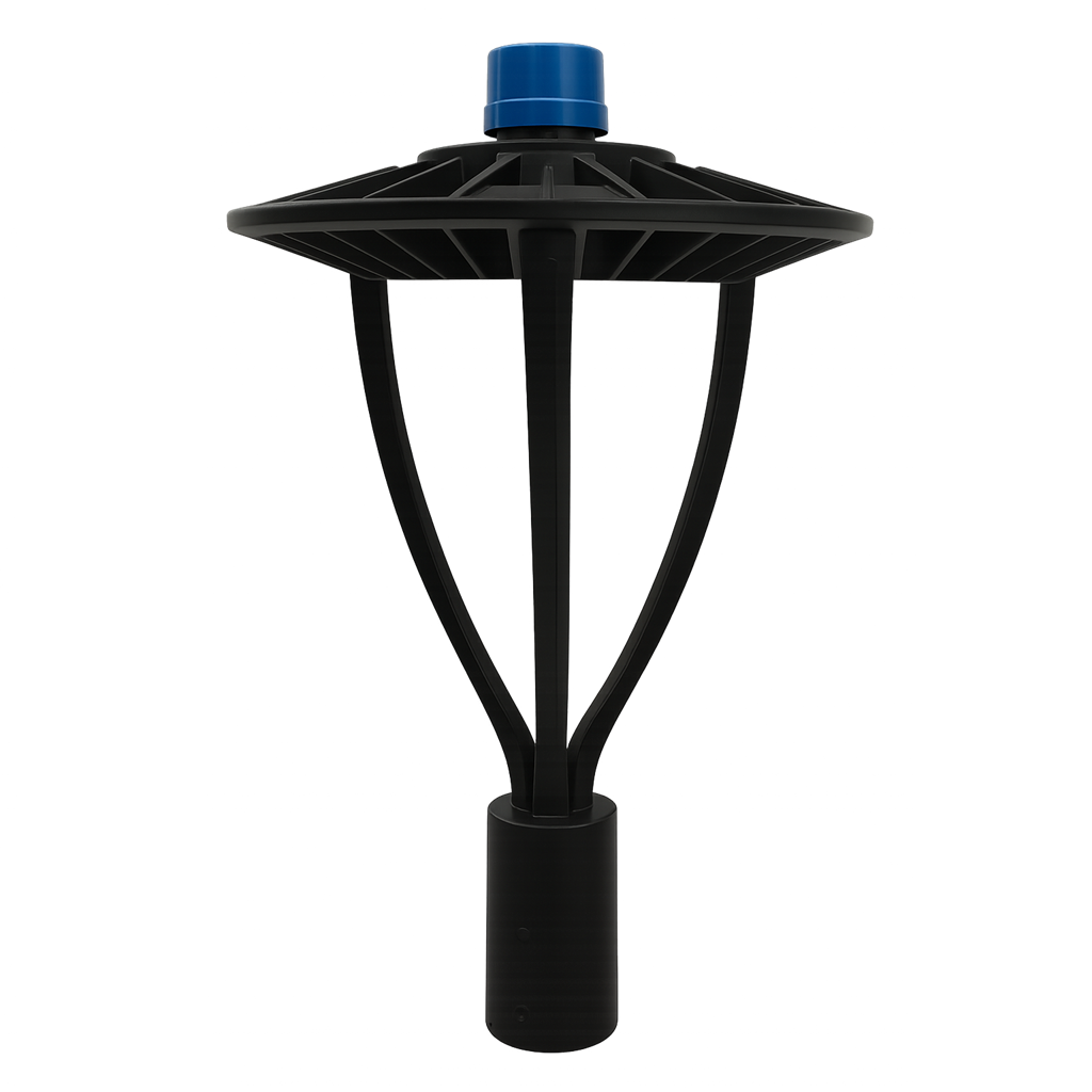 Punta de Poste LED PHILCO Con Fotocelda 60W / 5700K Negro 57491