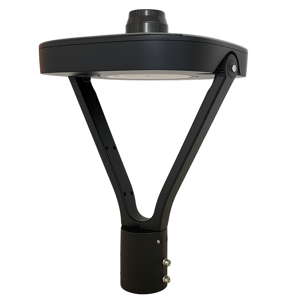 Punta de Poste LED PHILCO Switchable Con Fotocelda 70-80-100W / 2700-4000-5000K Negro 57710