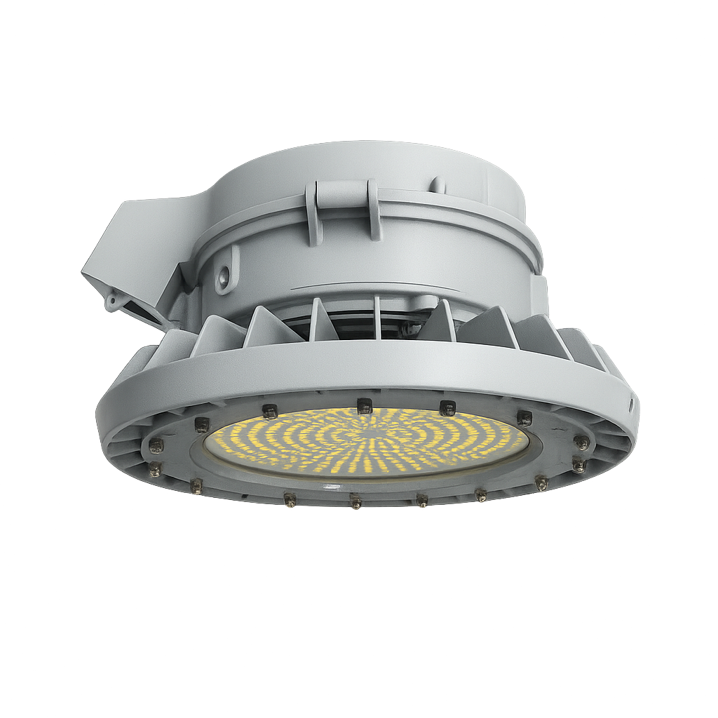 Luminaria Industrial para Zonas de Sustancias Peligrosas LEDVANCE® Hazardous Highbay con montaje a 25° para poste 150W / 277-480V / 5000K 91159