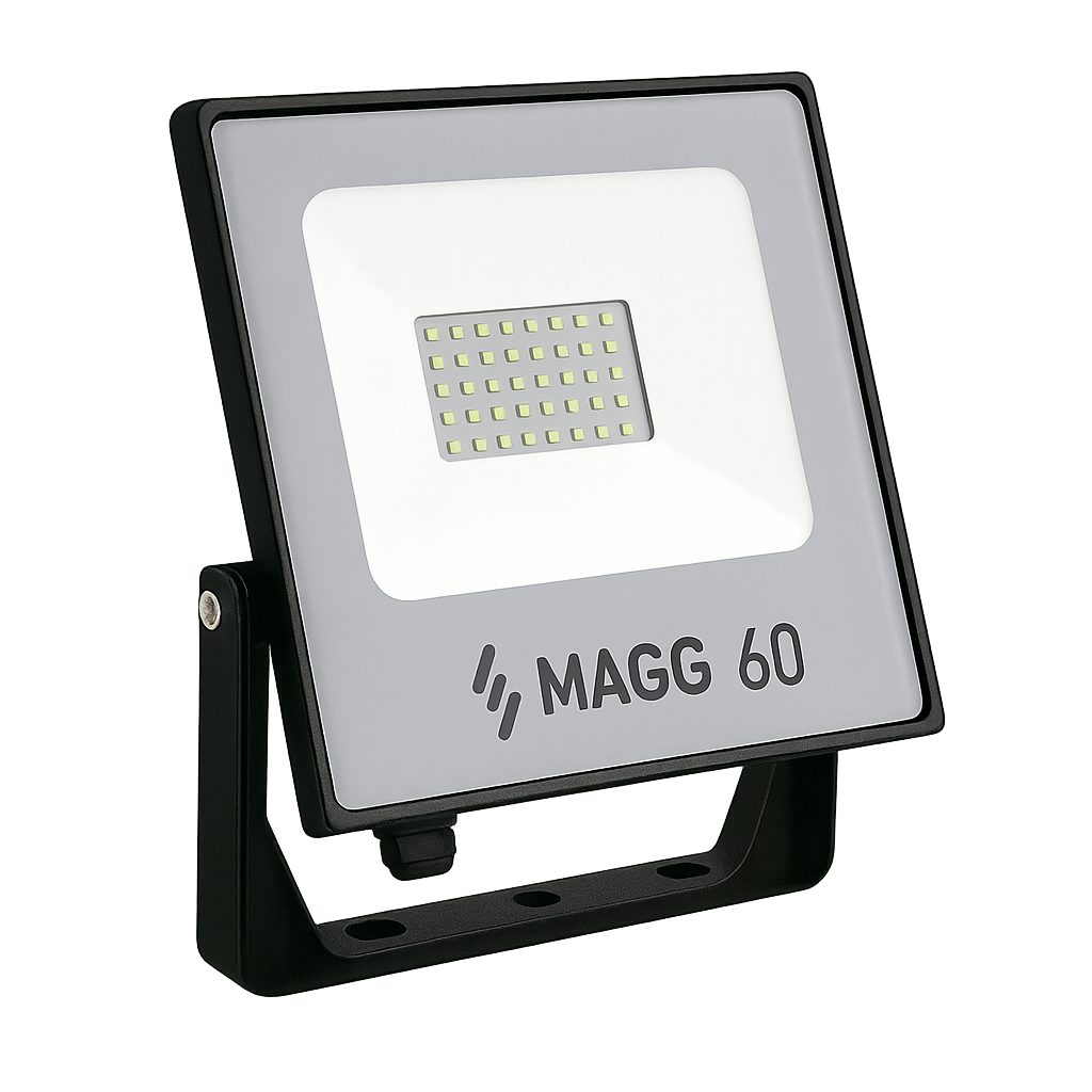 Proyector MAGG SEC 60 / 60W / 6000K / 7,500lm / Negro L7492-330