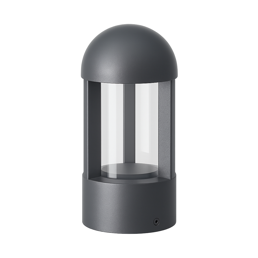 Bolardo MAGG Serie Venecia Domo 200 6.5W / 3000K / 130lm Gris L7630-6E0