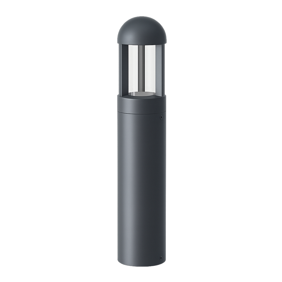 Bolardo MAGG Serie Venecia Domo 450 6W / 5700K / 230lm Gris L7635-640