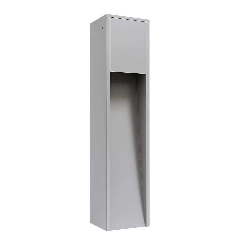 Bolardo Cubic Construlita 9W / 220lm / 4000K Gris OU9047GBNB