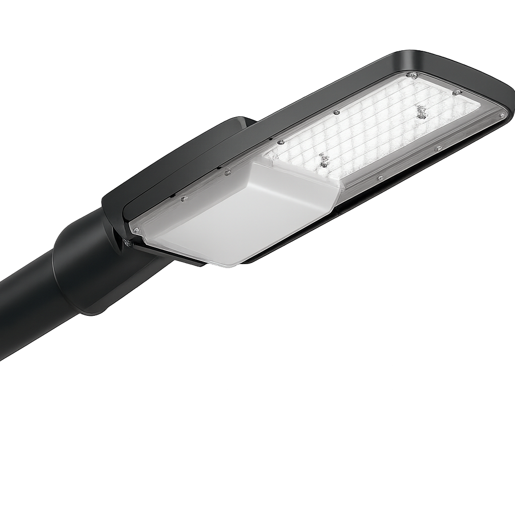 Luminaria vial Evolight Construlita Atenuación ON/OFF 90W / 14,400lm / 4000K Negro V09016040U2MVN5