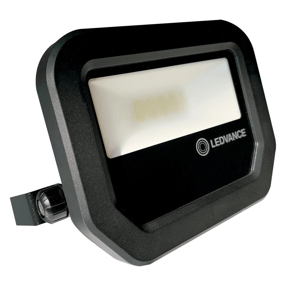 Reflector LED para Uso Exterior Negro 10W 1100lm 3000K IP65 IK07 Montaje Sobreponer LEDVANCE 80633