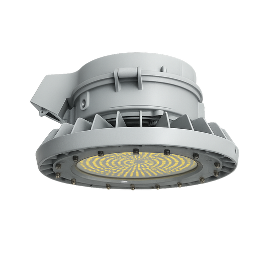Luminaria Industrial para Zonas de Sustancias Peligrosas LEDVANCE® Hazardous Highbay con montaje a 25° para poste 200W / 277-480V / 5000K 91160