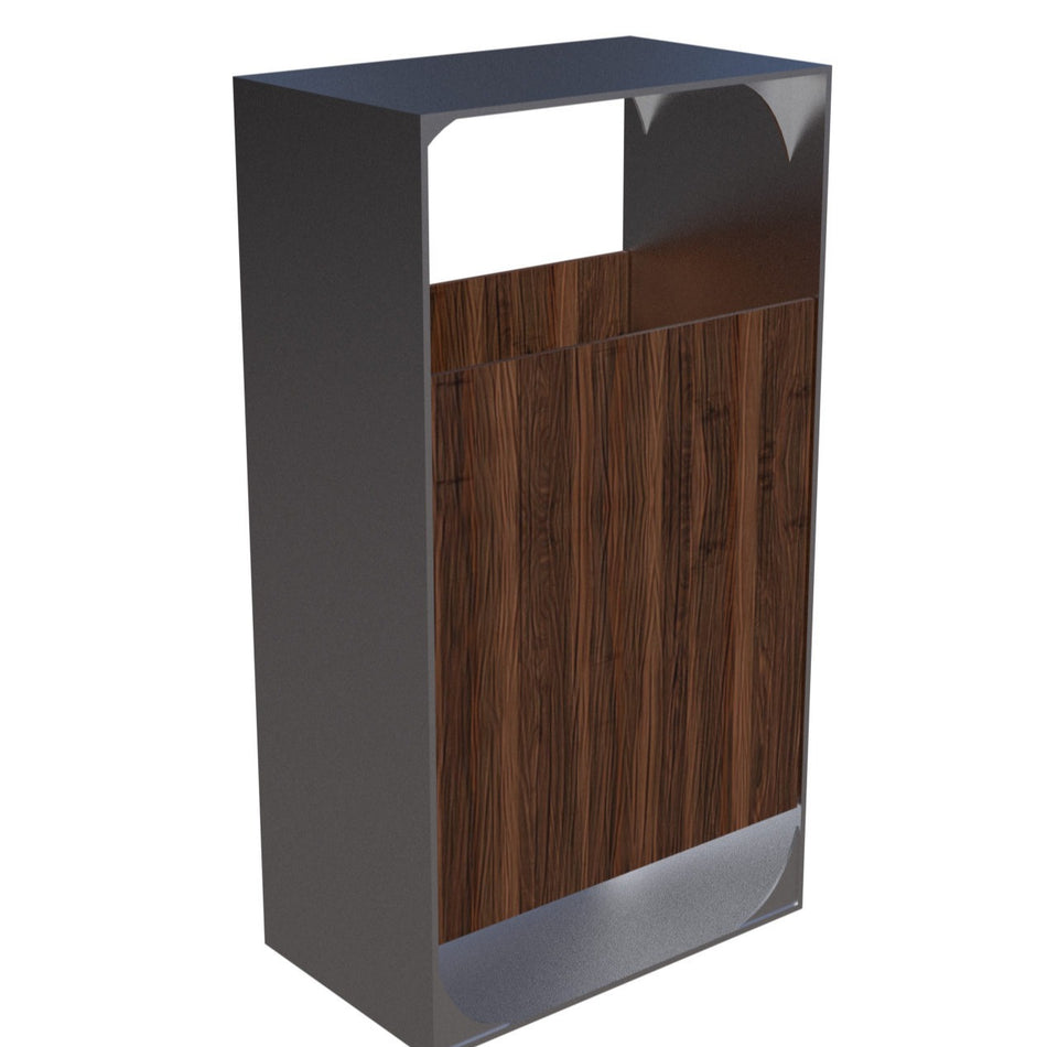 Bote de Basura Kálimnos JIMBAS-31 Metálico con Plastimadera