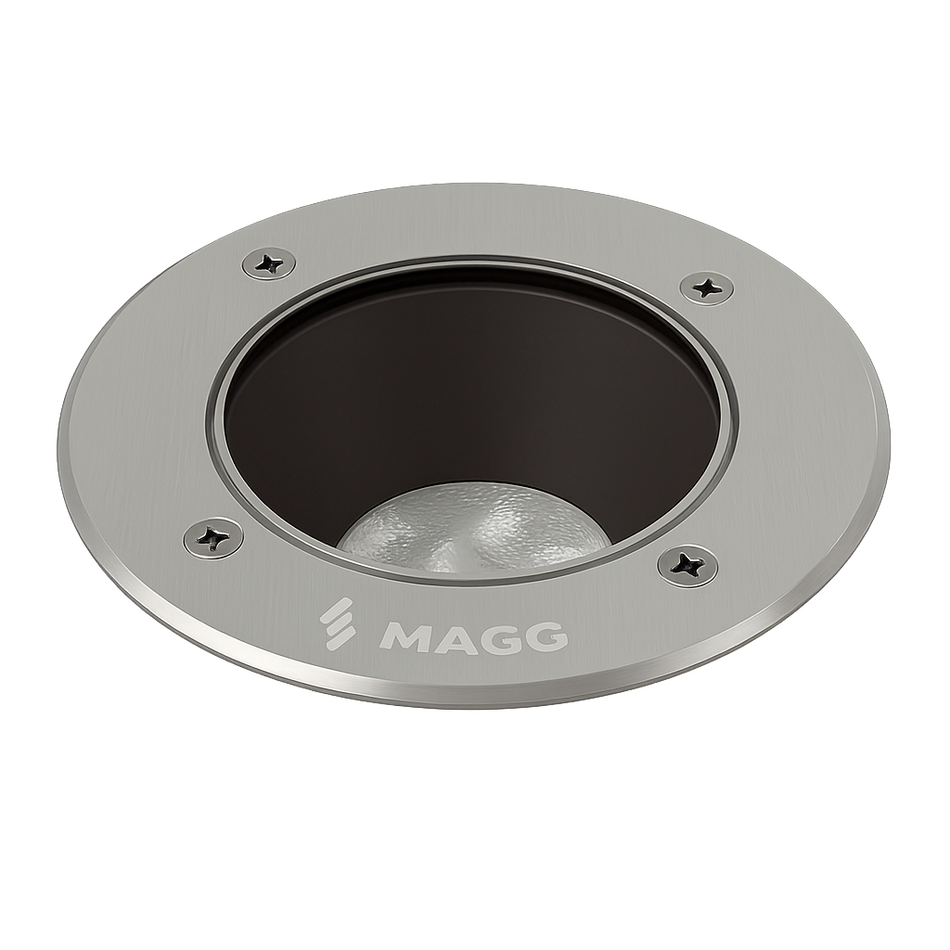 Luminarios Empotrables MAGG  Serie EP 120 8W / 2700K / 620lm / 18 grados Gris L7320-613