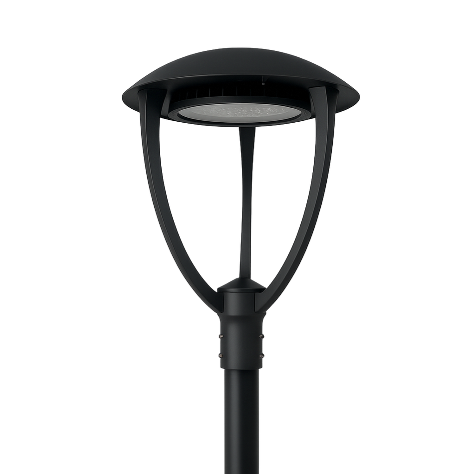 Punta de poste Urban City Construlita Atenuación ON/OFF / 80W / 8,000lm / 4000K Grafito OU9021FBNA