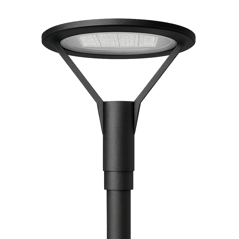 Punta de poste LED Bright Construlita Atenuación ON/OFF / 100W / 5,107lm / 4000K Negro OU9033NBNA