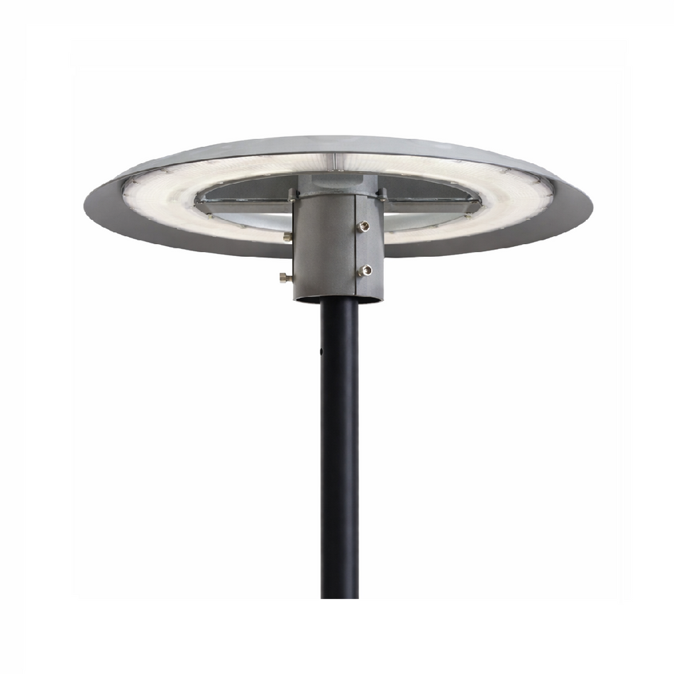 Luminaria LED Tipo Punta de Poste 100W 14500lm CCT Ajustable 3000K 4000K 6000K IP66 IK09 Lumiance LED STREET LIGHT GARDEN RD P40116L