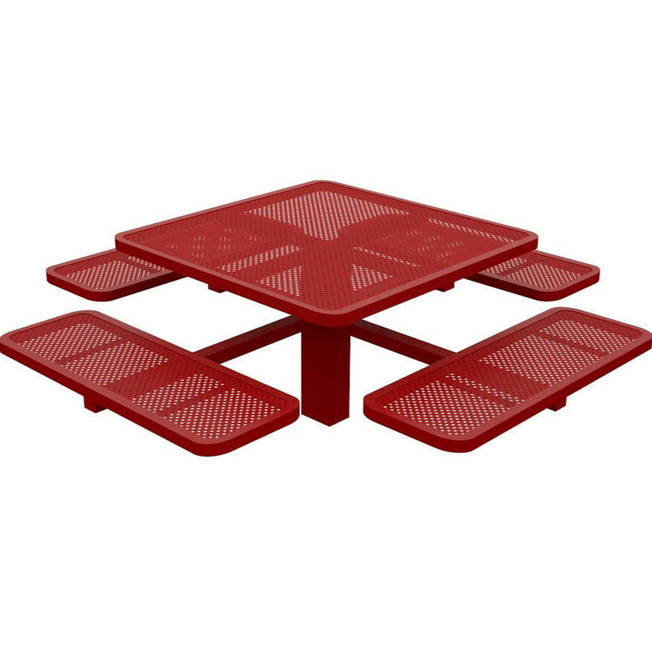 Mesa Picnic JIMPIC-03 Metálica para 8 Personas